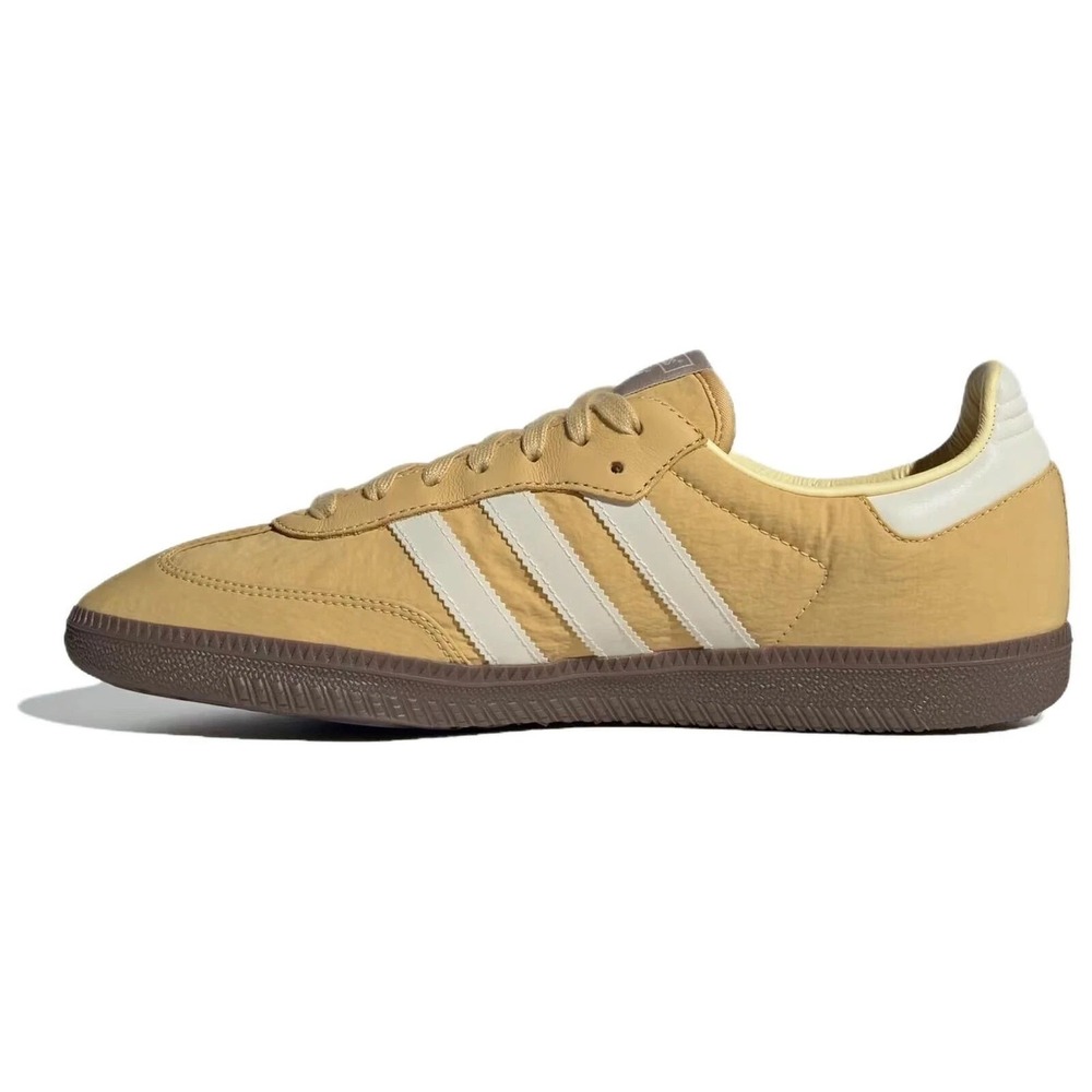 adidas Samba OG Men's Size 8 Reflective Nylon Pack Oat Mustard Shoes IG6170 NEW - Picture 2 of 6